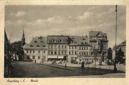 09456 Annaberg Erzgebirge Markt, o 6.6.1942