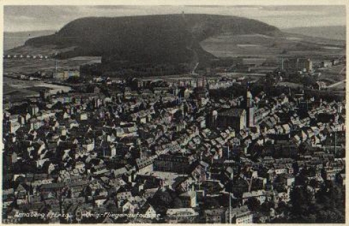 09456 Annaberg Ore Mountains aerial photograph o 22.7.1937