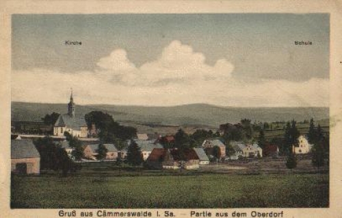 09544 Cammerswalde Oberdorf gebr. 18.3.1918
