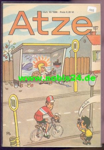 Atze Heft 10/86