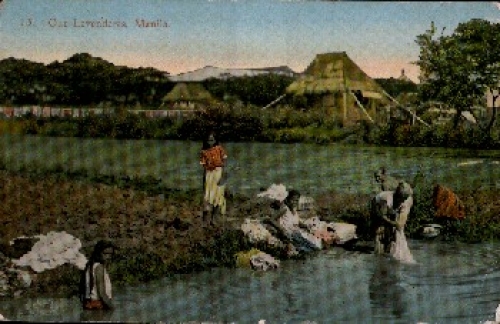 Philippines Manila Laundresses br. circa 1920