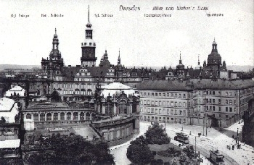 Dresden von Webers Hotel *ca. 1920