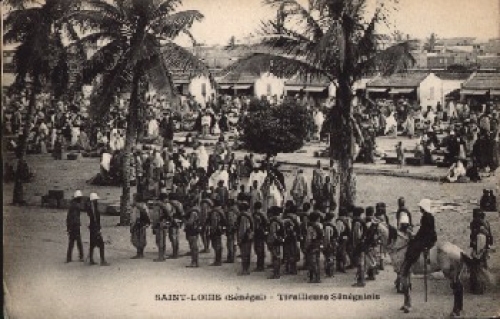 Senegal Saint-Louis Tirailleurs Senegalese Senegalese Army * approx. 1900