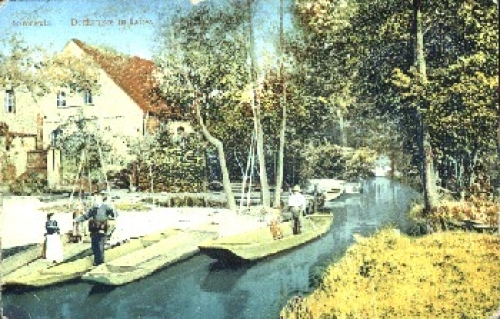 03226 Leipe Spreewald Dorfstrasse o 7.7.1916