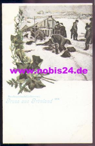 Greenland seal slaughter * approx. 1900