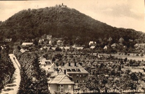 Klein-Biesnitz Landeskrone Gorlitz o ca. 1960