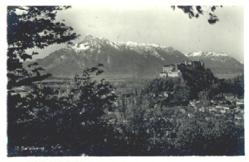 Salzburg mit Burg o 16.4.1928