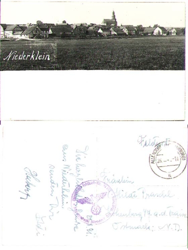 Niederklein  o 26.08.1941