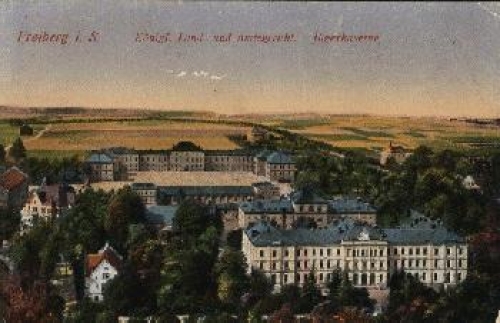 Freiberg Regional and District Court Jägerkaserne o 22.2.1917