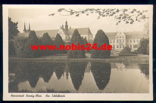 Danzig Oliva am Schloßteich * approx. 1930