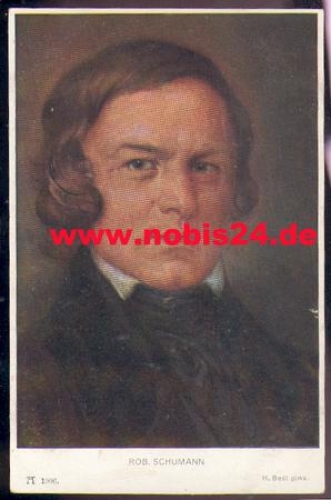 Robert Schumann artist card H. Best *approx. 1920