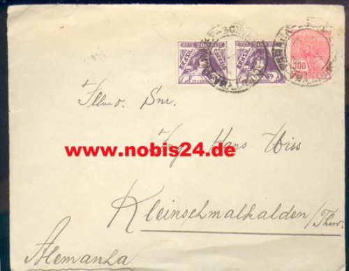 Brazil letter to Kleinschmalkalden o July 22, 1934
