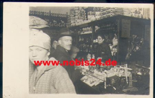 Grocery store interior view *ca. 1930