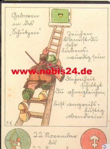 Sign of the zodiac, Sagittarius with properties, No. 860/12 * approx. 1950