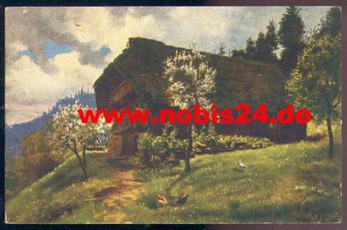 Schwarzwaldserie 177 Künstlerkarte H. Hoffmann o 23.5.1929