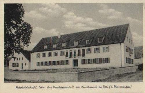 87737 Boos bei Memmingen Milchwirtschaftliche Lehr- und Versuchsanstalt Weichkäserei o 5.8.1944
