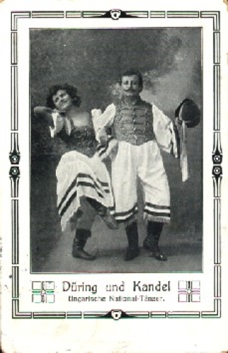 Duering and Kandel Hungarian dancers o 12.5.1909