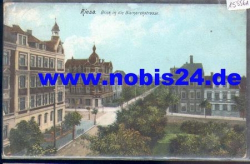 01594 Riesa Bismarckstrasse o 17.3.1907