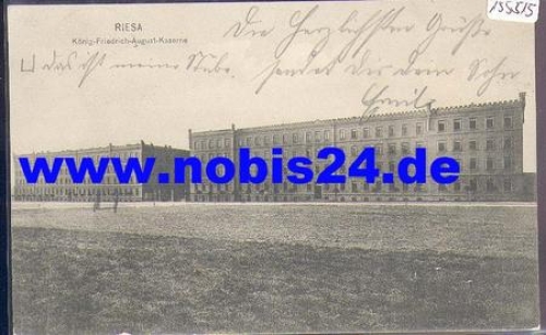 01587 Riesa König-Friedrich-August Kaserne o 20.7.1914