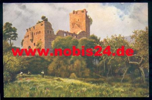 Vogesen Serie II Blatt 11 Landsberg Künstlerkarte H. Hoffmann *ca. 1910