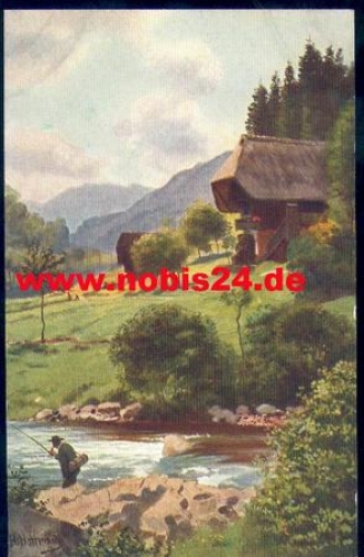 on the Wolfach artist card H. Hoffmann, Black Forest series II sheet 4 * approx. 1910