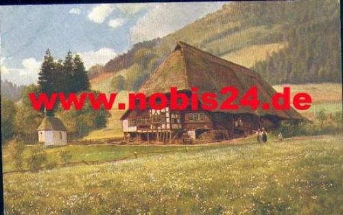 Black Forest series No. 7 artist card H. Hoffmann * approx. 1910
