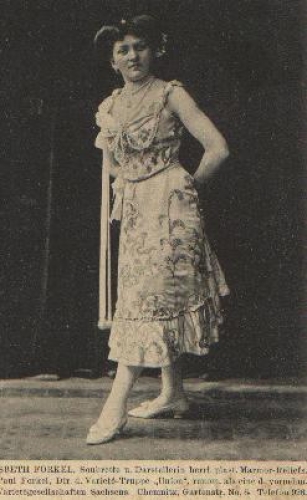 Chemnitz Lisbeth Forkel actress *ca. 1915