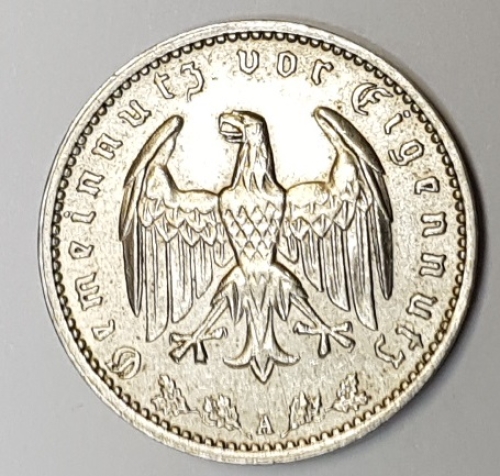1936 A 1 Reichsmark vz