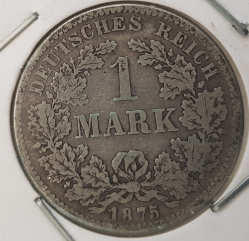1 Mark 1875 H