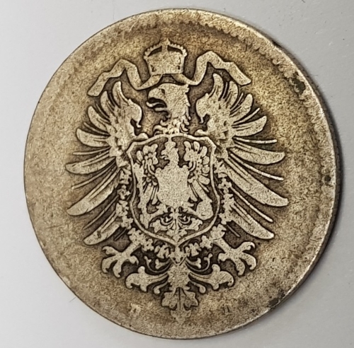 1 Mark 1875 D