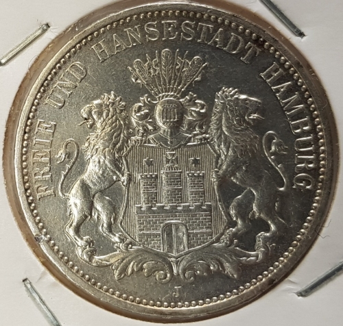 3 Mark Hamburg 1912  stgl