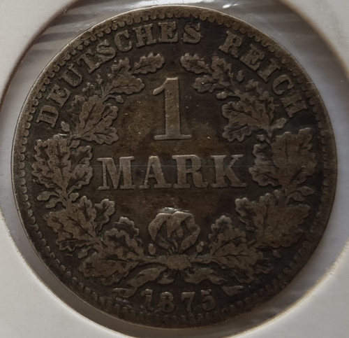 1 Mark 1875 C