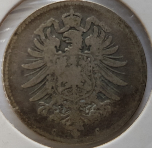 1 Mark 1875 C
