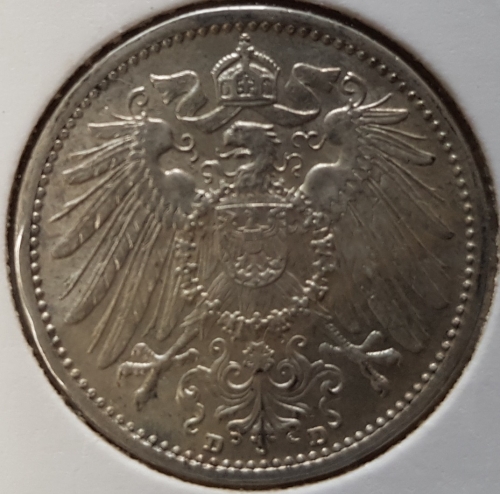 1 Mark 1914 D vz-stgl