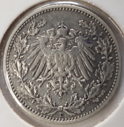 1/2 Mark 1905 E