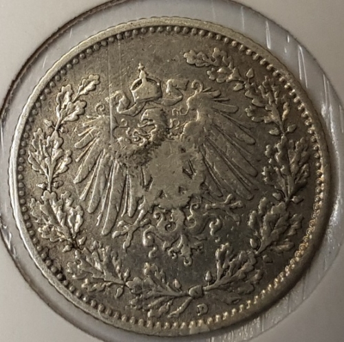 1/2 Mark 1906 D