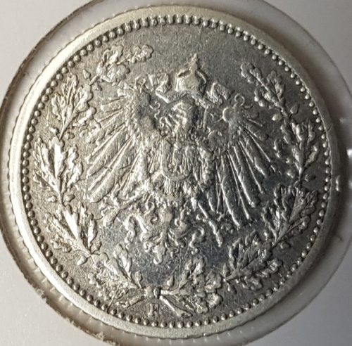 1/2 Mark 1906 F