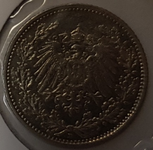 1/2 Mark 1912 D