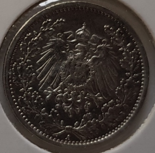 1/2 Mark 1917 A  stgl