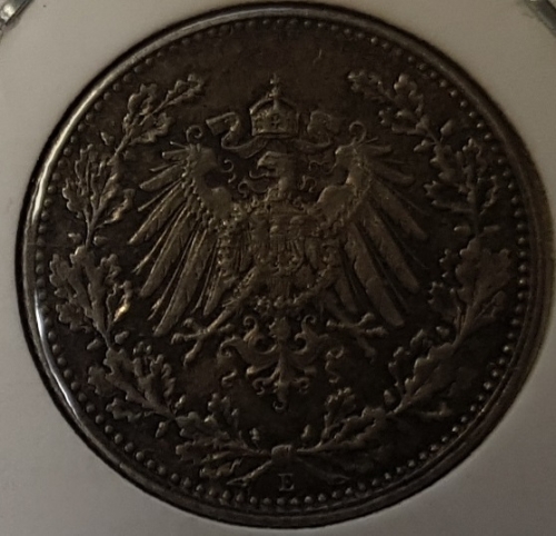 1/2 Mark 1918 E stgl