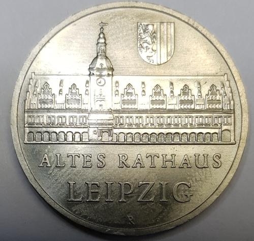 5 Mark 1984 Leipzig Alte Rathaus