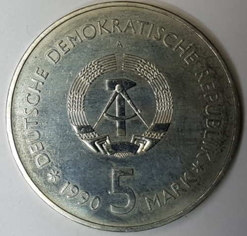 5 Mark 1990 Berlin Zeughaus