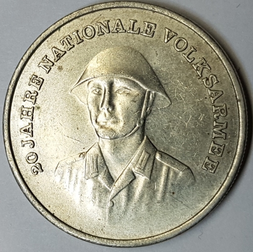 10 Mark 1976 20 Jahre NVA