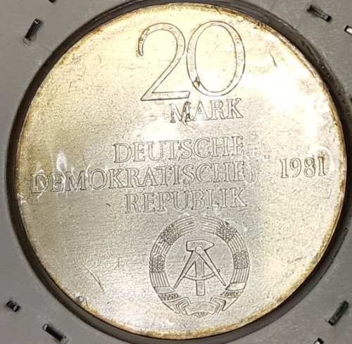 Jäger 1579 - 20 Mark 1981 Freiherr vom Stein