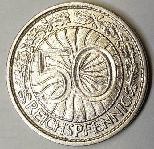 50 Pfennig 1928 A