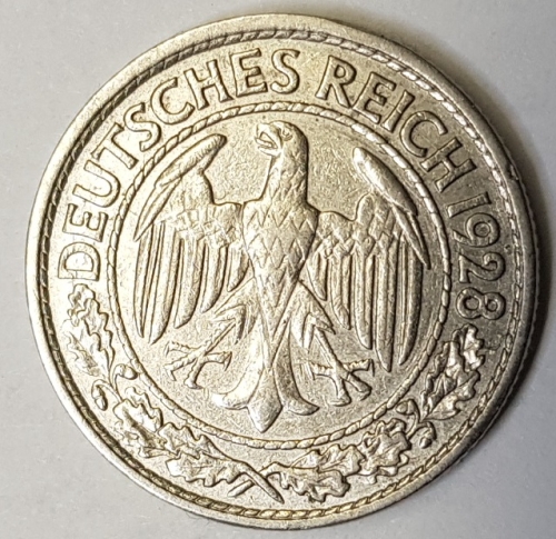 50 Pfennig 1928 A