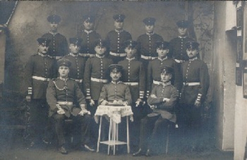 German soldiers 1st WW real photo, * approx. 1915