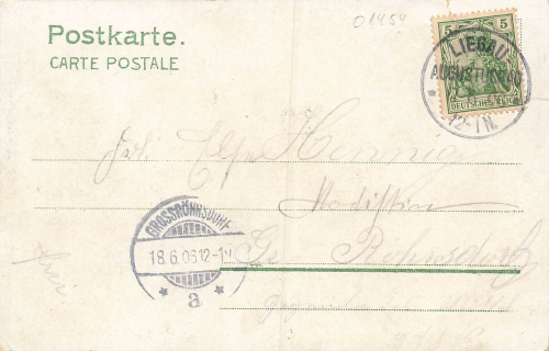 01477 Hüttermühle Radeberg Litho o 1900