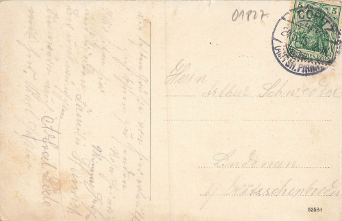 01796 Pratzschwitz Pirna Gasthof Karl Wolff o 1915