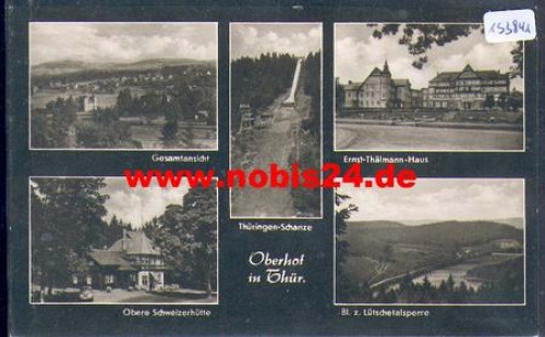 98559 Oberhof Skisprungschanze o 6.11.1962
